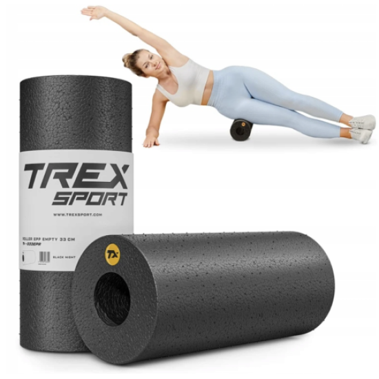 Купить Массажный ролик  Trex Sport TX-033EPR EPP 33 см black в Киеве - фото №1